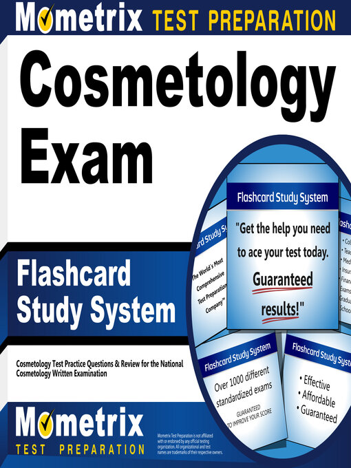 Title details for Cosmetology Exam Flashcard Study System by Mometrix Cosmetology Certification Test Team - Available